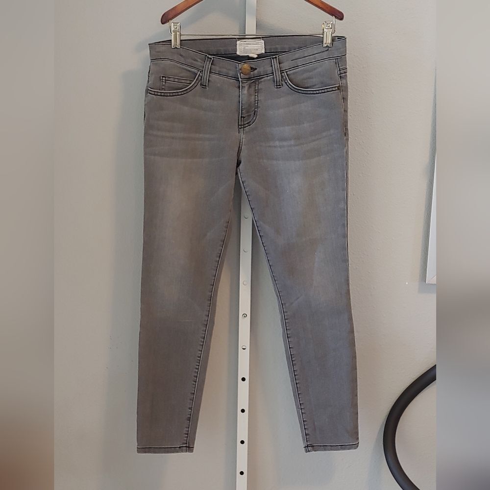 Current Elliot Gray Skinny Jeans-The Stiletto Sz 28-See Measurements